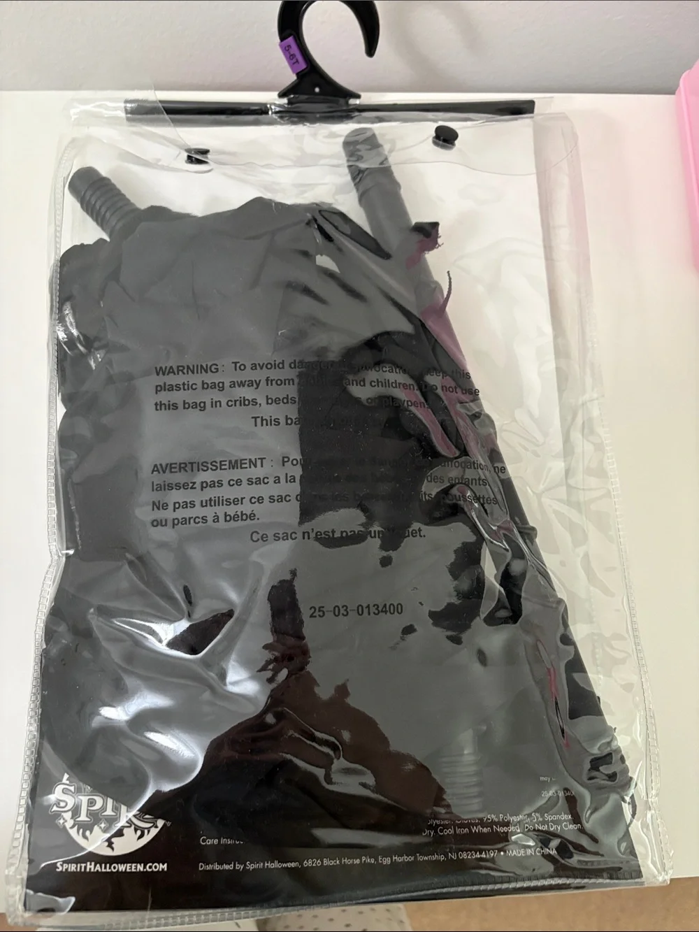 Spirit Spooky Reaper Toddler Costume - Black